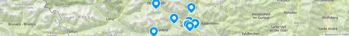 Map view for Pharmacies emergency services nearby Mühldorf (Spittal an der Drau, Kärnten)